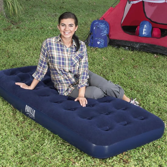Bestway Pavillo Flocked Blow Up Inflatable Airbed Camping Mattress 185x76x22cm