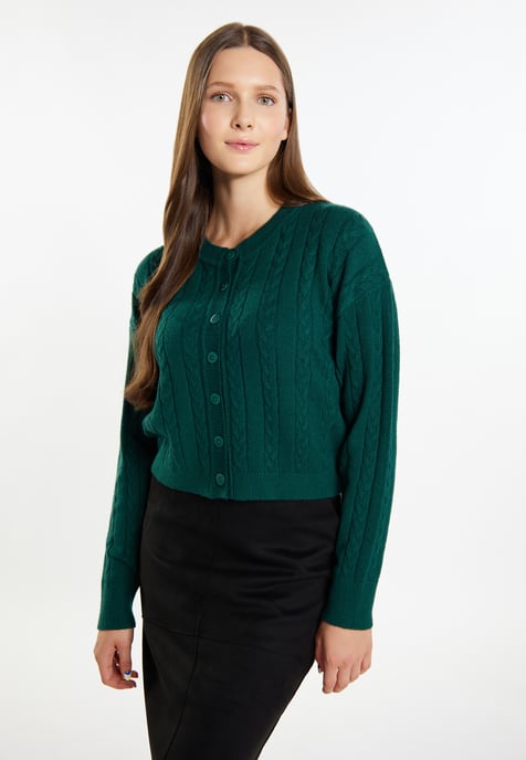 Mymo Vest Dames donkergroen - Image 3
