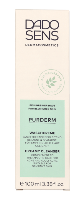 Dado Sens Purderm Creamy Cleanser 100 ml - Image 2