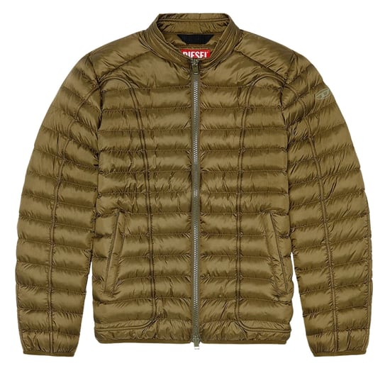 Diesel Plain Green Padded Jacket