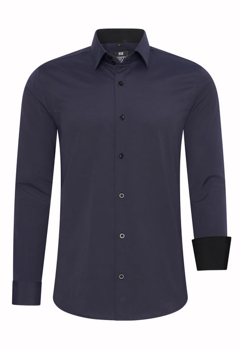 Rusty Neal Overhemden Overhemd Slim Fit Blauw - Image 1