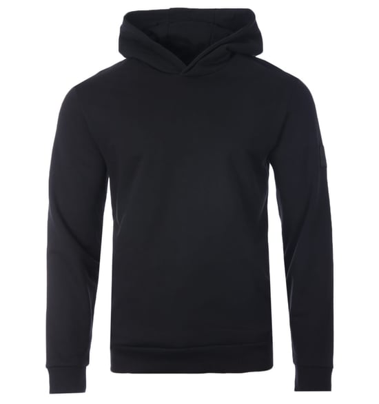 Lyle & Scott Plain Black Pull-Over Hoodie - Image 1