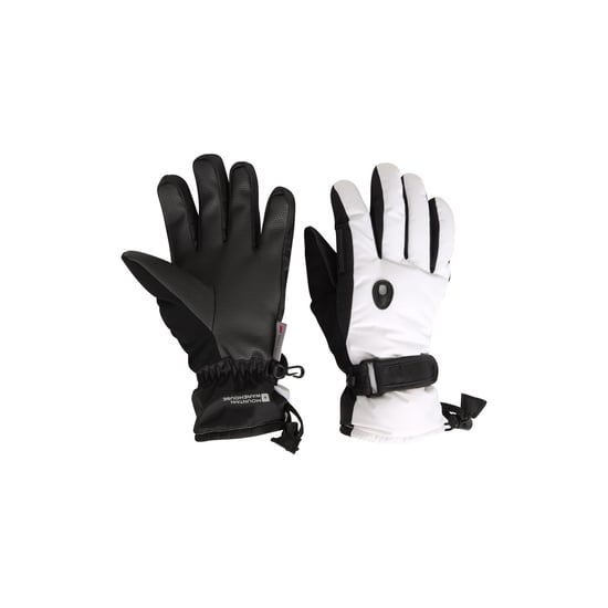 Mountain Warehouse Womens/Ladies Extreme Waterproof Ski Gloves (White) - Image 3