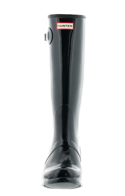 Hunter original tall gloss womens ladies wellies wellington navy - Image 3