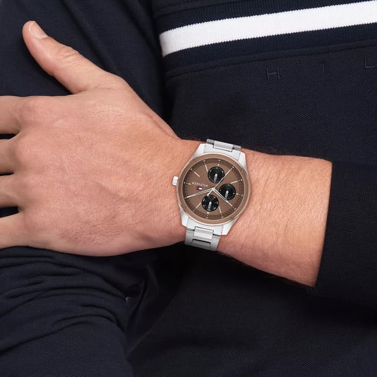 Tommy Hilfiger Tyler Heren Zilver Horloge 1710533 - Image 3