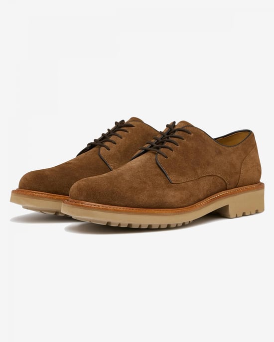 Oliver Sweeney Clipstone Mens Calf Suede Derby Shoes - Image 2
