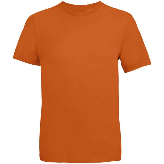 SOLS Unisex Adult Tuner Plain T-Shirt (Dark Orange) - Image 1