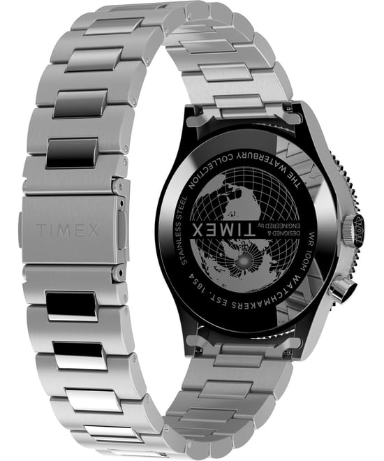Timex Traditionele Heren Zilveren Horloge TW2W22700 - Image 4