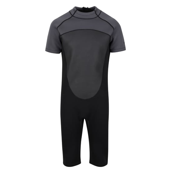 Regatta Mens Shorty Wetsuit (Black/Dark Grey)