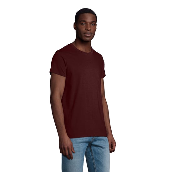 SOLS Mens Crusader Organic T-Shirt (Burgundy) - Image 5