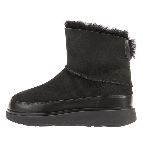 FitFlop Shearling Dameslaarzen Zwart - Image 5