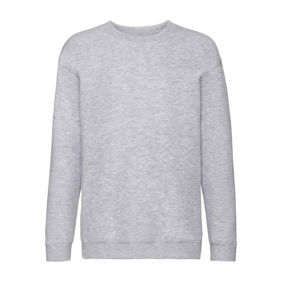Fruit of the Loom Sweatshirt met Drop Shoulder voor Kinderen/Kinderen (Heide Grijs) - Image 1