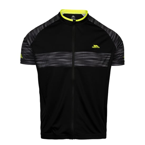 Trespass Mens Hazzel TP75 Active Cycling Jacket (Black) - Image 1
