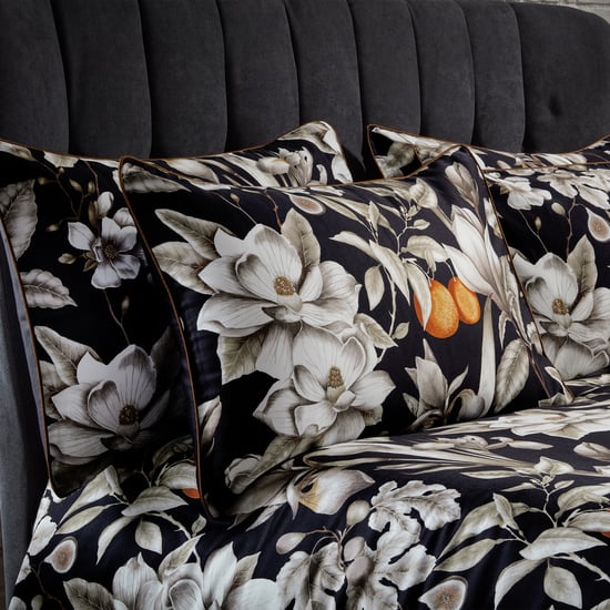 EW by Edinburgh Weavers Lavish Floral Premium Cotton Sateen Pillowcase Pair - Image 1