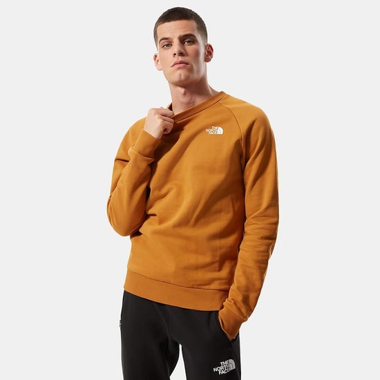 The North Face Raglan Back Box Heren Crewneck Sweatshirt Tan - Image 1