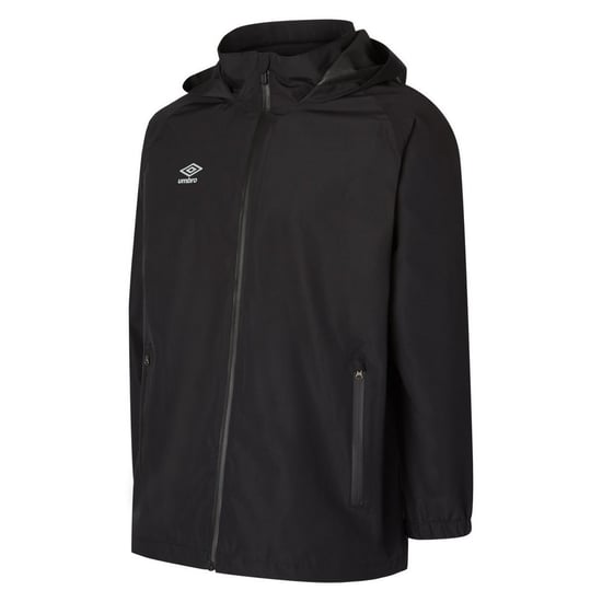 Umbro Mens Club Essential Waterproof Jacket (Black) - Image 1