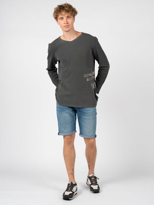 Guess Sweatshirt Herr Grå - Image 2