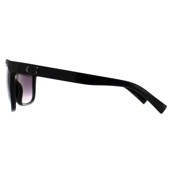 Guess Cat Eye Womens Shiny Black Smoke Gradient GF0300 - Image 3
