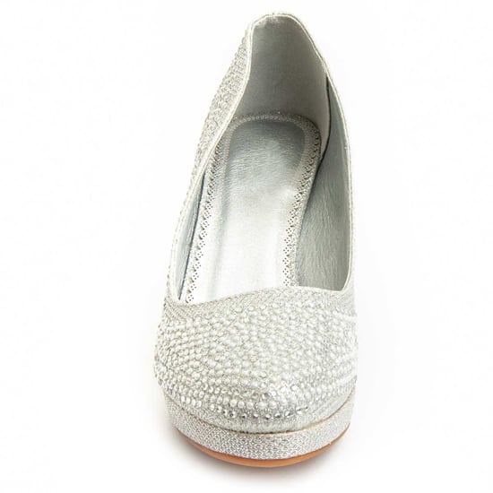 Montevita Heel Shoe Unne67 In Silver - Image 4
