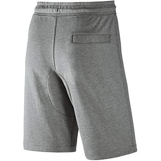 Nike Mens Fleece Shorts Grey With Zip Pockets - Image 2