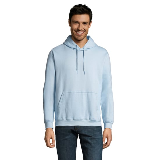SOLS Snake Unisex Hooded Sweatshirt / Hoodie (Sky Blue) - Image 4