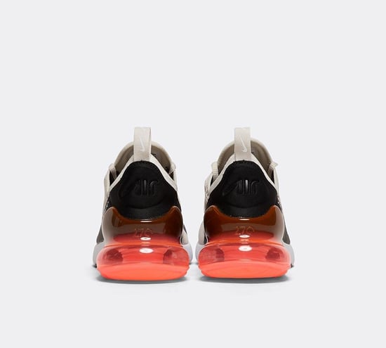 Nike Air Max 270 Trainers Black/Light Bone/Hot Punch - Image 6