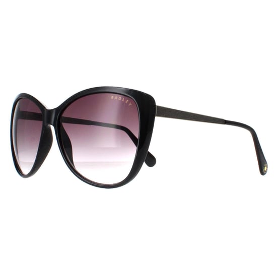 Radley Cat Eye Womens Glossy Black Purple Gwyneth