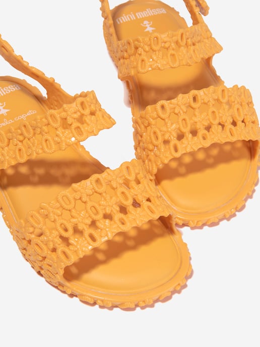 Mini Melissa Girls Isabela Capeto Panc Jelly Sandals