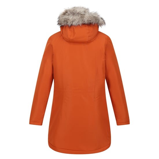 Regatta Womens/Ladies Voltera Heated Waterproof Jacket (Burnt Copper)