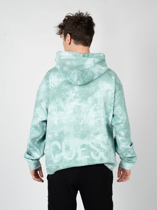 Guess x Brandalised Sweatshirt Leon Bunny Men's Green - Image 4