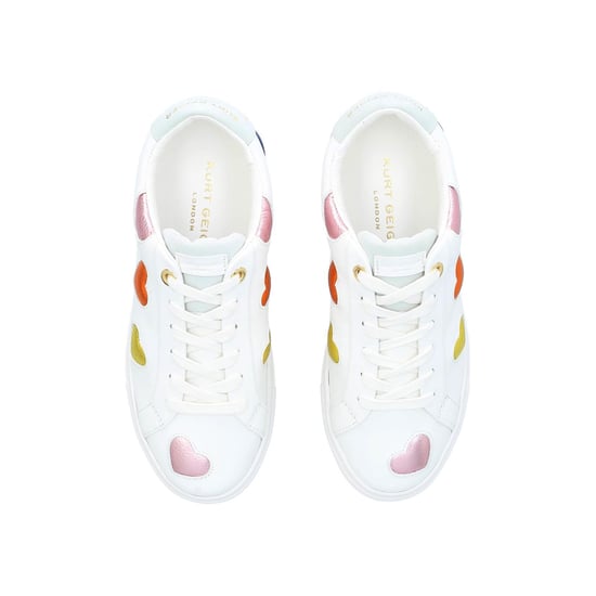 Kurt Geiger London Leather Lane Love Sneakers
