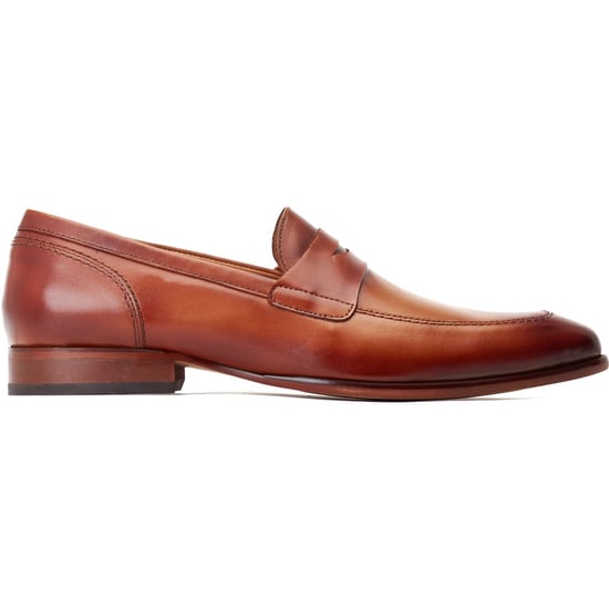Base London Bruno Lederen Herenpantoffels Burnt Tan - Image 5