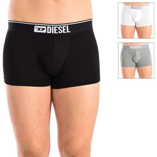 Pack-3 Breathable fabric boxer with anatomical front 00ST3V-0GDAC man