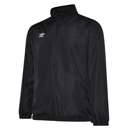 Umbro Mens Club Essential Light Waterproof Jacket (Black)