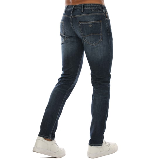 Men's Armani J06 Slim Fit Jeans in Denim - Image 2