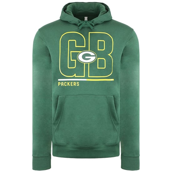 Nike NFL Green Bay Packers Club City Code Mens Green Hoodie - Image 1