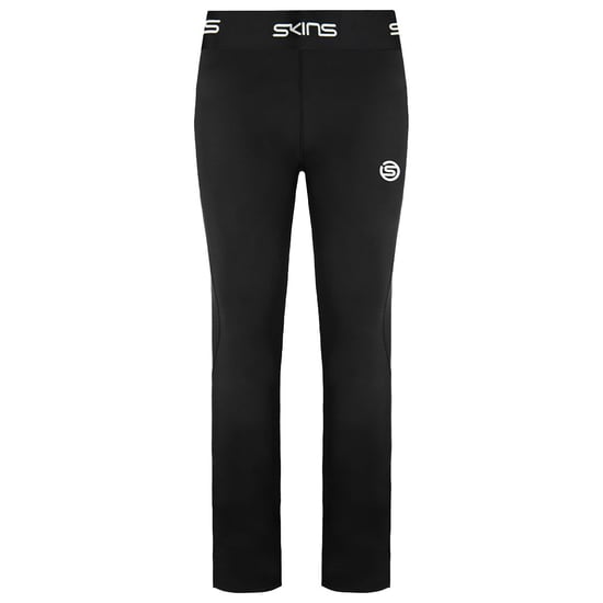 Skins Series-1 Stretch Waist Black Womens 7/8 Long Tights Leggings SO40101199001