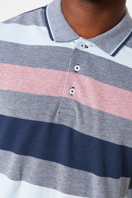 Barbados Stripe Polo