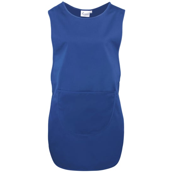 Premier Ladies/Womens Long Length Pocket Tabard (Pack of 2) (Royal)
