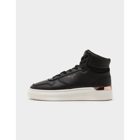 Women's Mallet Hoxton Mid-Top Trainers in Black