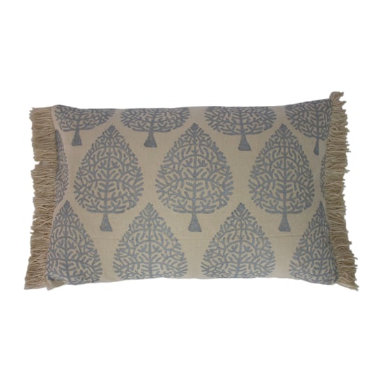 Tulsa 40X60 Poly Cushion Silv/Natur - Image 1