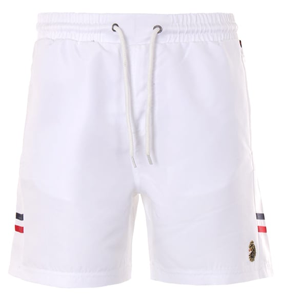 Luke 1977 Tapehead Swim Shorts - White