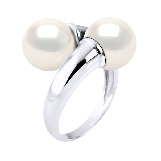 Ring Jij & Ik Bulk - 2 Echte Cultiveerde Zoetwaterparels Rond 9-10 mm - Image 1
