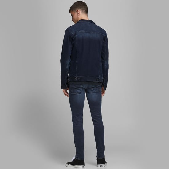 Jack & Jones Men's Agi 004 Original Design 5-Pocket Straight Fit Liam Denim Jeans