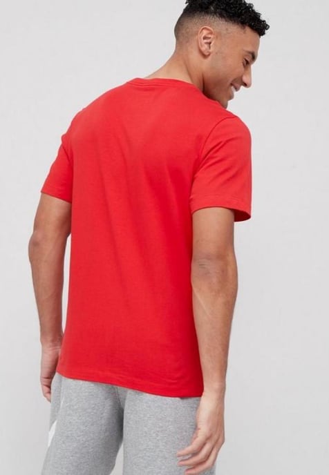 Nike Sportswear T Shirt Club in Red - Image 2