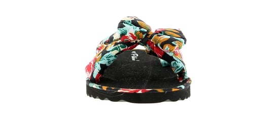 Wynsors Womens Flip Flops Kiley Slip On black floral