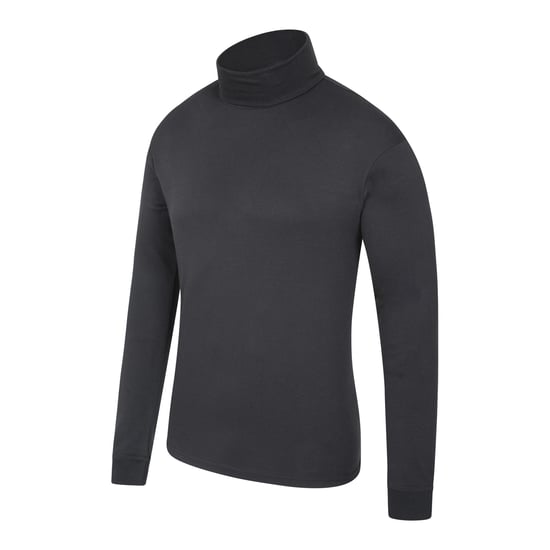 Mountain Warehouse Mens Meribel Cotton Thermal Top (Black)