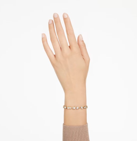 Swarovski 'Dextera' Women's Gold Plated Metal Bracelet - Gold 5667044