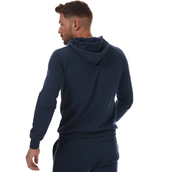 Men's Couture Club Signature Flock Raglan Hoody in Navy