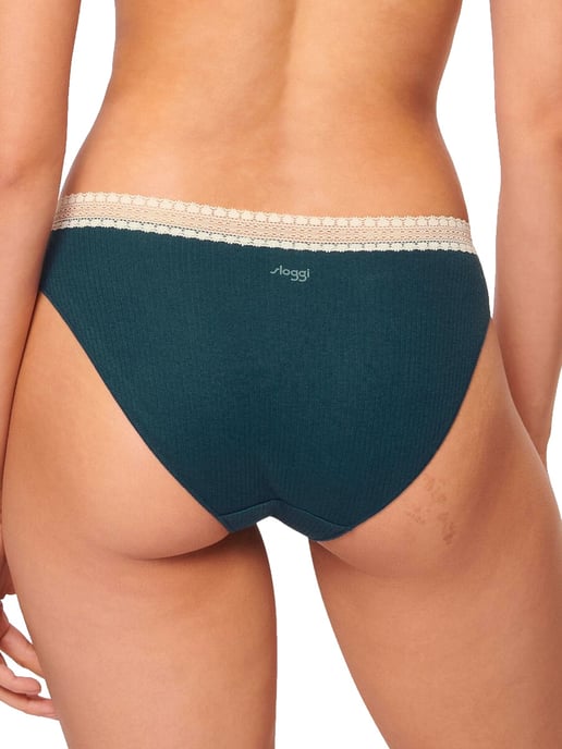 GO Ribbed Tai Briefs 2 Pack